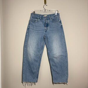 Madewell The Darted Barrel-Leg Jean – Size 28 (6)